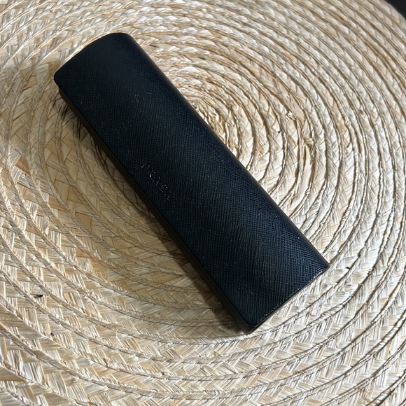 Prada Hardcover Flip Flop Top Protective Eyeglasses Case - Picture 4 of 10